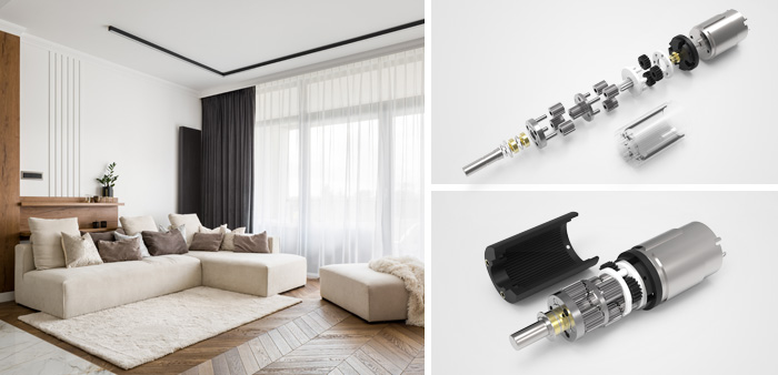 智能电动窗帘电机 智能电动窗帘电机